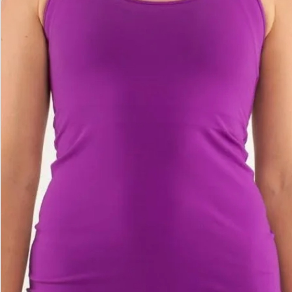 Lululemon Athletica Vibrant Purple Tank Top